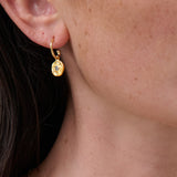 Birthstone 18K Gold Plated Earrings (Nov/Dec/Jan/Feb)