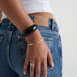 Chrome Sterling Silver Plated Bracelet