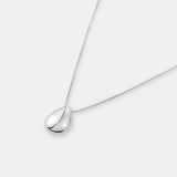 Droplet Sterling Silver Plated Necklace