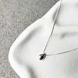 Droplet Sterling Silver Plated Necklace