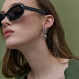 Mardi Oval  Retro Sunglasses (3col)