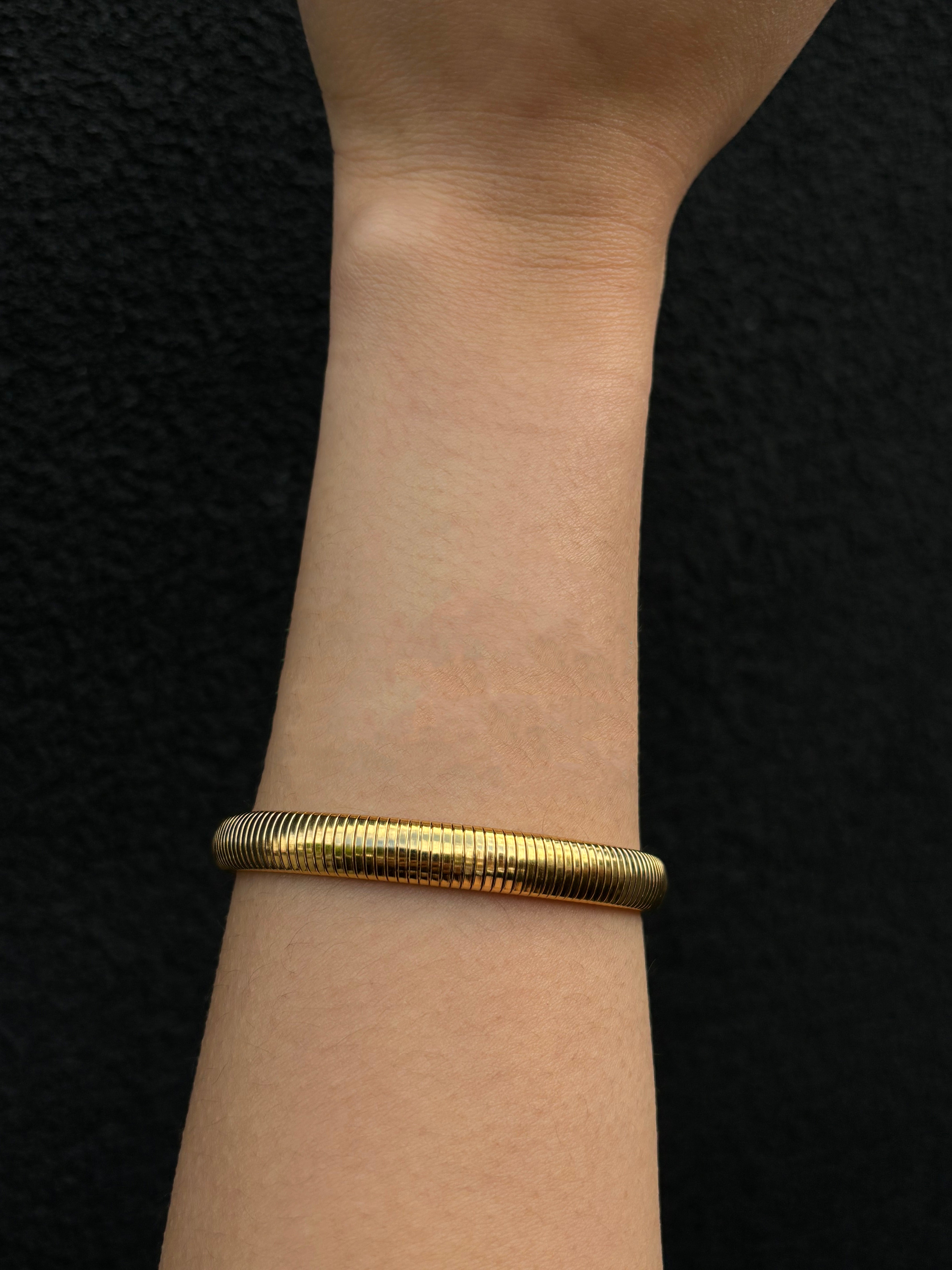 Snake Chain 18K Gold Plated Bracelet