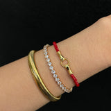 Snake Chain 18K Gold Plated Bracelet