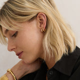 Stilla Diamanté 18K Gold Plated Earrings (Small)