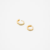 Stilla Diamanté 18K Gold Plated Earrings - Medium