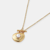 Victoria Matte 18K Gold Plated Necklace