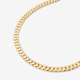 5mm Chain 18K Gold Plated Necklace
