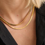 5mm Chain 18K Gold Plated Necklace