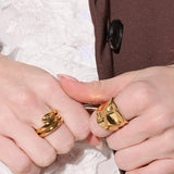 Snake 18K Gold Plated Ring