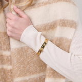Bianca 18K Gold Plated Chunky Bangle