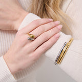 Lou Dual Plated Ring