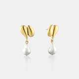 Liora Pearl 18K Gold Plated Earrings