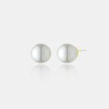 Marisol Glass Pearl 18K Gold Plated Earrings