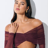 Lea Wavy Earrings in 18K Gold Plated