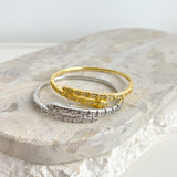 Seren Diamanté 18K Gold Plated Bangle