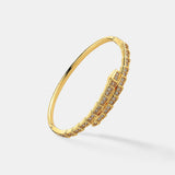 Seren Diamanté 18K Gold Plated Bangle