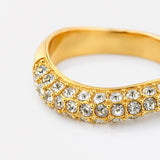 Vera Diamanté 18K Gold Plated Ring (4options)