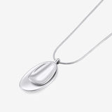 Sade Pebble Sterling Silver Necklace