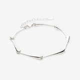 Chrome Sterling Silver Plated Bracelet