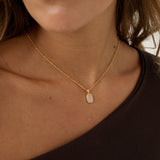 Wynter Rose Quartz Necklace