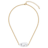 Seala Organic Pearl 18K Gold Plated Choker