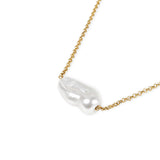 Seala Organic Pearl 18K Gold Plated Choker