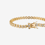 Mona 18K Gold Plated Tennis Bracelet
