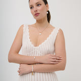 Orbit Baroque Pearl Bracelet