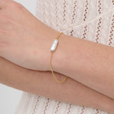 Orbit Baroque Pearl Bracelet