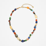 Mirage Natural Stone Necklace in Multi