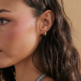 Shiloh Crystal Huggie Earrings