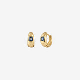 Shiloh Crystal Huggie Earrings