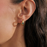 Shiloh Crystal Huggie Earrings