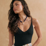 Mavi Beaded Pearl Pendant Necklace