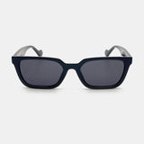 L&S Kitty Rectangular Sunglasses in Black