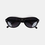 L&S Blanc Round Frame Sunglasses in Black