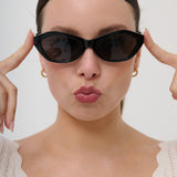 L&S Meeka Sunglasses In Black