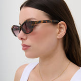 L&S Meeka Sunglasses In Tort