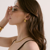 L&S Gwenyth Polarised Metal Frame Sunglasses