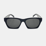 L&S  Ria Basic Square Sunglasses in Black