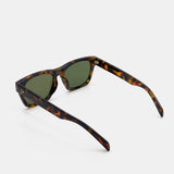 L&S Ria Basic Square Sunglasses in Tort