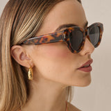 L&S Mielli Cat Eye Sunglasses in Tort