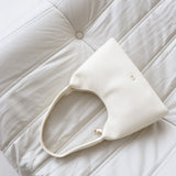 L&S Katie Shoulder Bag in White