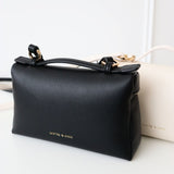 Thalia Top Handle Bag in Black