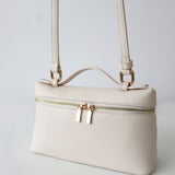 Thalia Top Handle Bag in Cream