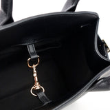 Clemence Medium Tote Bag in Black