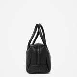 Tory Suede Crossbody Bag in Black