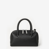 Tory Suede Crossbody Bag in Black