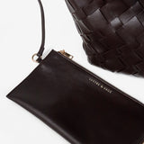 The Everyday Woven Brown Tote Bag