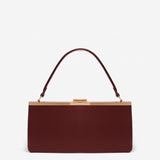 Solene Burgandy Top Handle Handbag